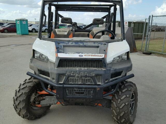 3NSRUZ876FG492098 - 2015 POLARIS RANGER CRE WHITE photo 9