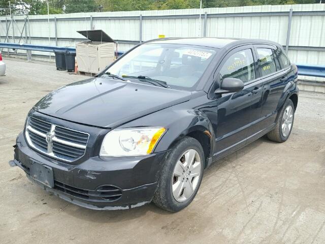 1B3HB48B48D715783 - 2008 DODGE CALIBER SX BLACK photo 2