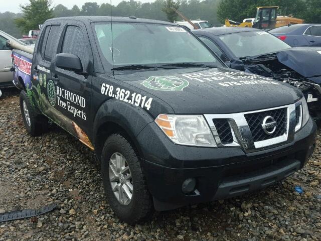 1N6AD0ER2FN757975 - 2015 NISSAN FRONTIER S BLACK photo 1