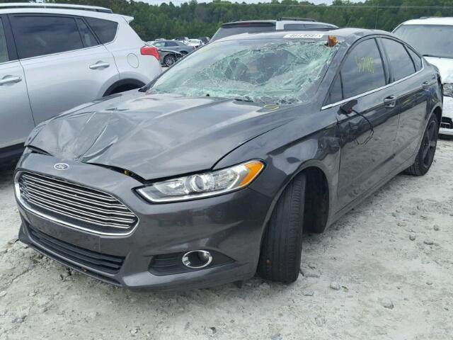 3FA6P0H94GR402516 - 2016 FORD FUSION SE GRAY photo 2