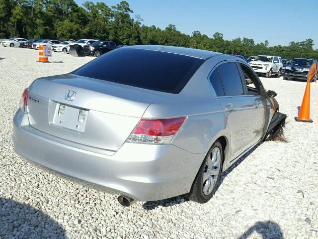 1HGCP26869A109704 - 2009 HONDA ACCORD EX- SILVER photo 4