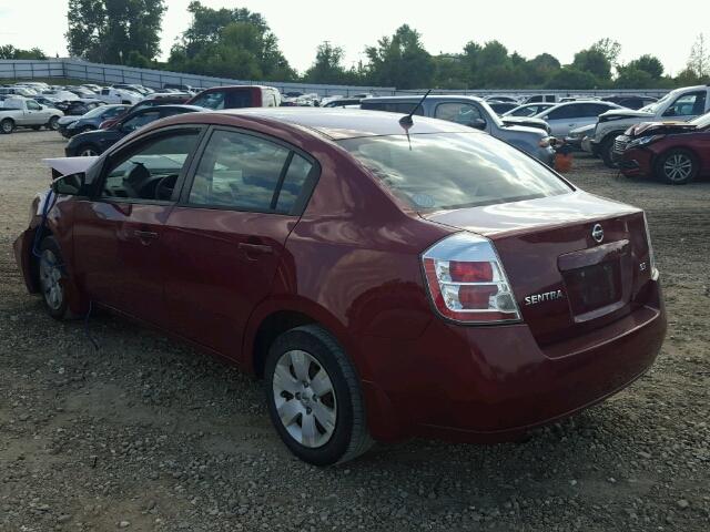 3N1AB61E37L682741 - 2007 NISSAN SENTRA 2.0 RED photo 3