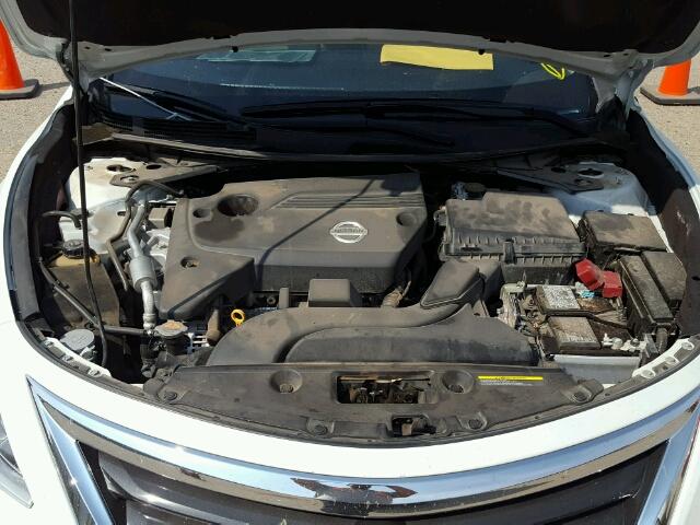 1N4AL3AP9DN480062 - 2013 NISSAN ALTIMA 2.5 WHITE photo 7