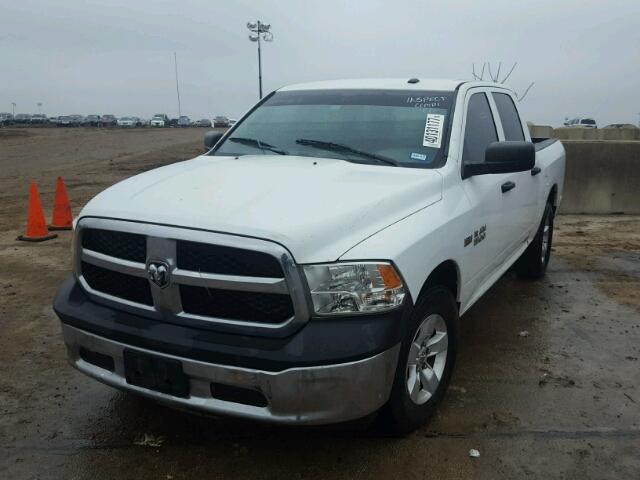 3C6RR6KT0FG619250 - 2015 RAM 1500 WHITE photo 2