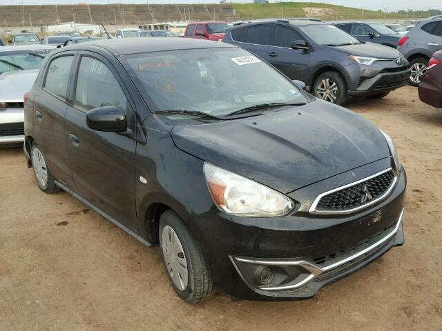 ML32A3HJXHH018719 - 2017 MITSUBISHI MIRAGE BLACK photo 1