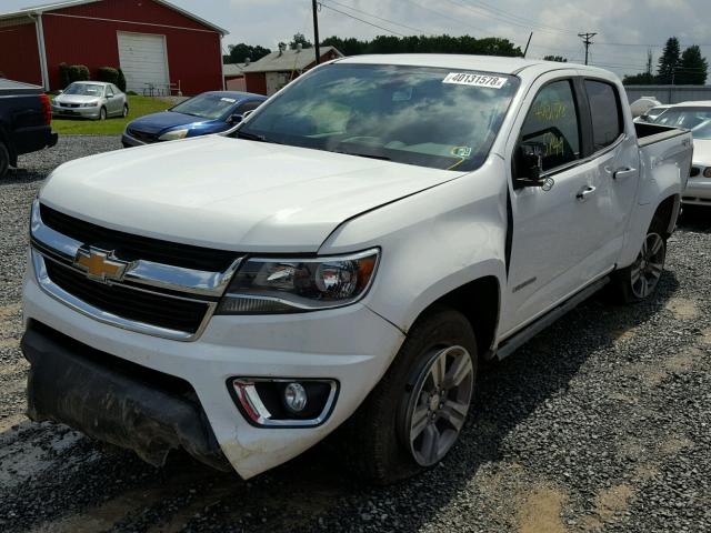 1GCGTCEN7H1234752 - 2017 CHEVROLET COLORADO L WHITE photo 2