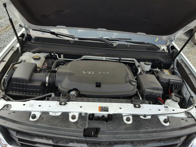 1GCGTCEN7H1234752 - 2017 CHEVROLET COLORADO L WHITE photo 7