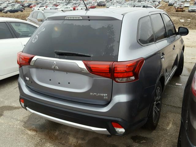 JA4AD3A37GZ062014 - 2016 MITSUBISHI OUTLANDER SILVER photo 4