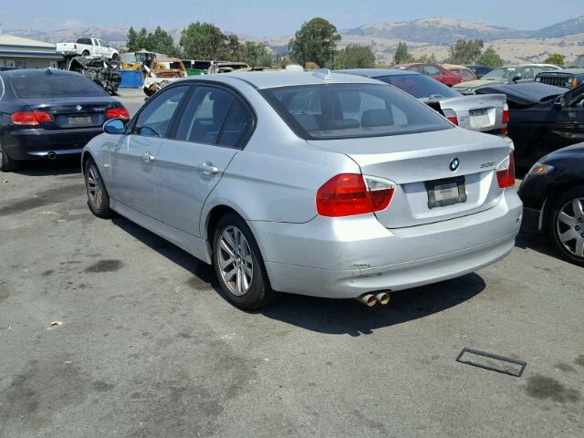 WBAVC53567FZ73373 - 2007 BMW 328 SILVER photo 3