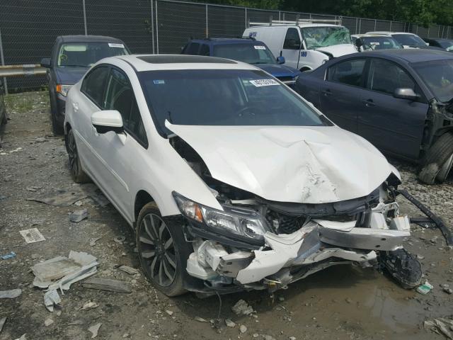 19XFB2F9XFE041273 - 2015 HONDA CIVIC EXL 白色 照片 1
