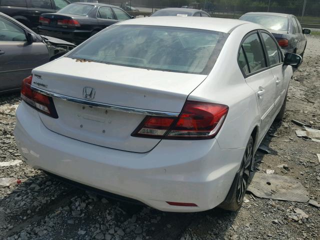 19XFB2F9XFE041273 - 2015 HONDA CIVIC EXL 白色 照片 4