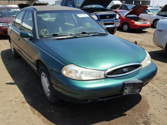 1FAFP6637XK204440 - 1999 FORD CONTOUR SE GREEN photo 1