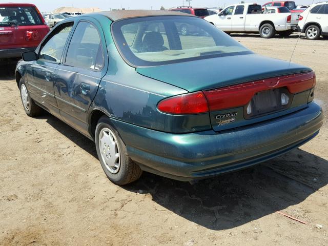 1FAFP6637XK204440 - 1999 FORD CONTOUR SE GREEN photo 3