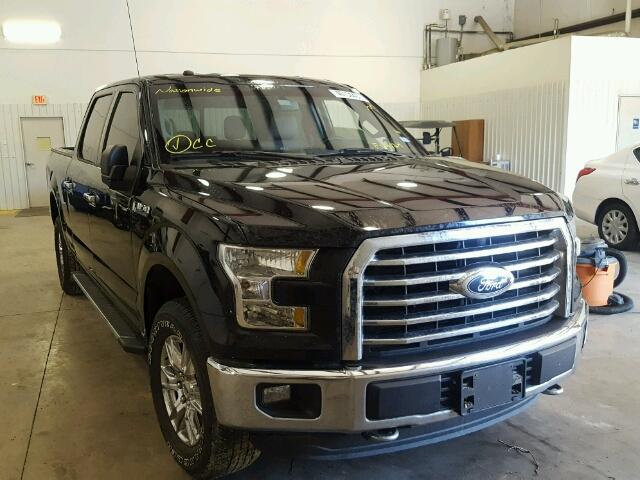 1FTFW1EF5GKF64124 - 2016 FORD F150 SUPER BLACK photo 1