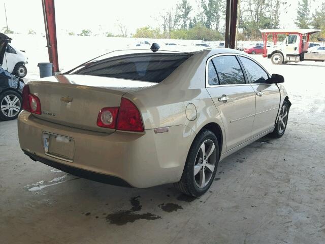 1G1ZC5E02CF296945 - 2012 CHEVROLET MALIBU 1LT Qızıl foto 4