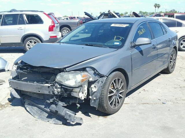 1G1ZH57B794233604 - 2009 CHEVROLET MALIBU 1LT GRAY photo 2