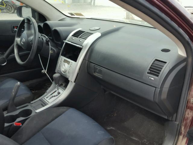 JTKDE177760125624 - 2006 TOYOTA SCION TC 栗色 照片 9