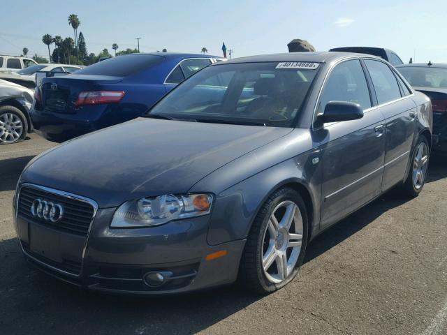 WAUAF78E17A258184 - 2007 AUDI A4 2 GRAY photo 2