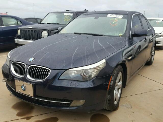 WBANW13578CZ77466 - 2008 BMW 535 I BLACK photo 2