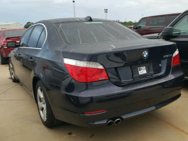 WBANW13578CZ77466 - 2008 BMW 535 I BLACK photo 3