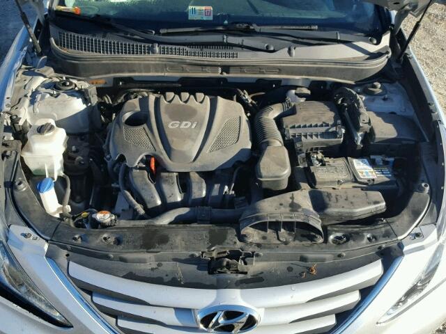 5NPEB4AC7EH922291 - 2014 HYUNDAI SONATA GLS GRAY photo 7