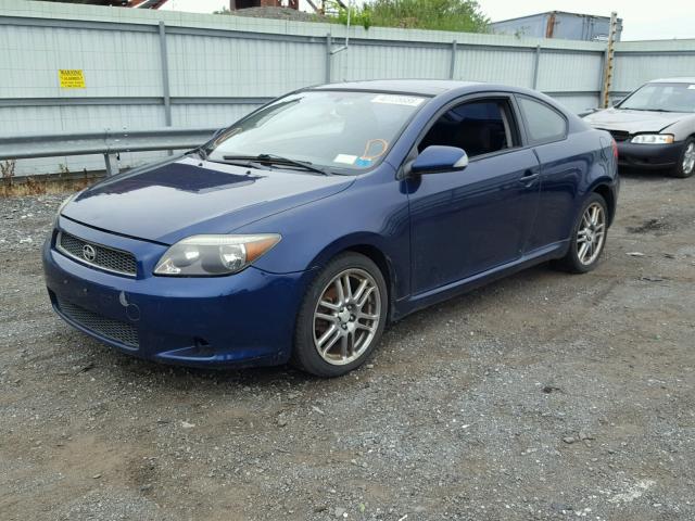 JTKDE167150013157 - 2005 TOYOTA SCION TC BLUE photo 2