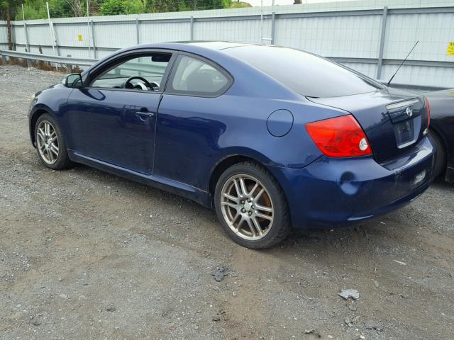 JTKDE167150013157 - 2005 TOYOTA SCION TC 蓝色 照片 3