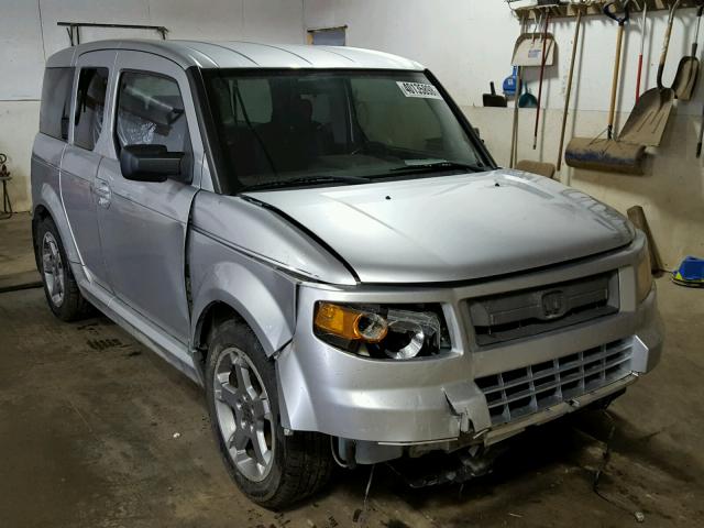 5J6YH18907L001172 - 2007 HONDA ELEMENT SC SILVER photo 1