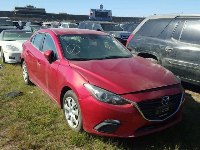 3MZBM1T77GM317967 - 2016 MAZDA 3 RED photo 1