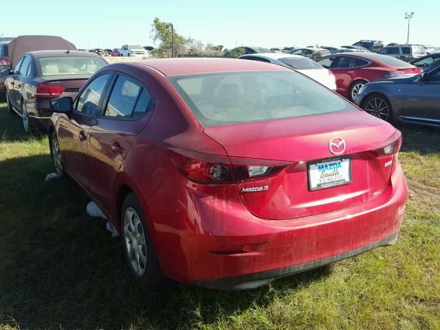 3MZBM1T77GM317967 - 2016 MAZDA 3 RED photo 3