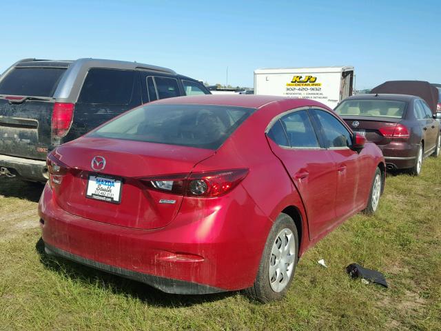 3MZBM1T77GM317967 - 2016 MAZDA 3 RED photo 4