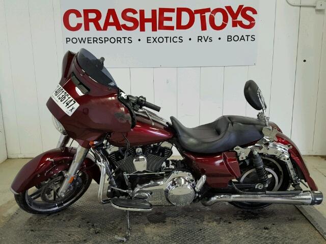 1HD1KRM12EB673582 - 2014 HARLEY-DAVIDSON FLHXS MAROON photo 3