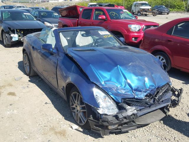 WDBWK54F19F208333 - 2009 MERCEDES-BENZ SLK 300 BLUE photo 1