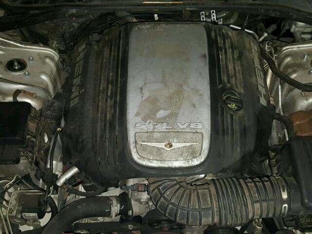 2C3KA63H27H849650 - 2007 CHRYSLER 300C SILVER photo 7