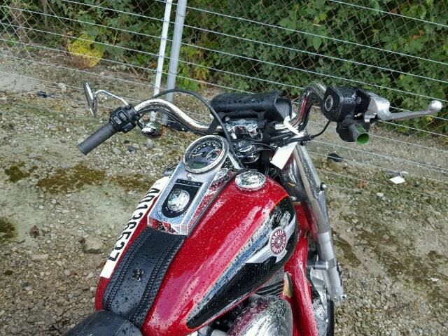 1HD1BXB156Y023652 - 2006 HARLEY-DAVIDSON FLSTFI RED photo 5