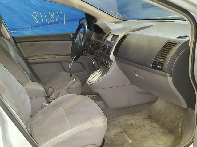 3N1AB61EX8L668627 - 2008 NISSAN SENTRA 2.0 SILVER photo 5