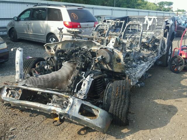 BURNED - 2016 FORD F150 SUPER GRAY photo 2