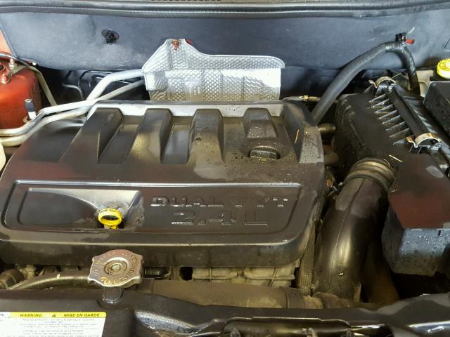 1J8FF47W78D759171 - 2008 JEEP COMPASS SP ORANGE photo 7