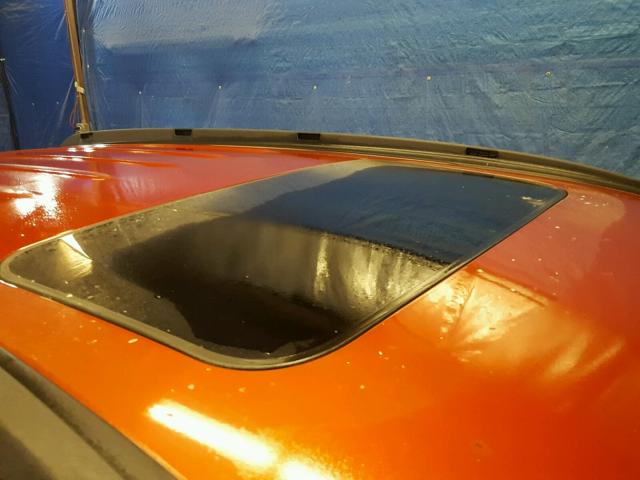 1J8FF47W78D759171 - 2008 JEEP COMPASS SP ORANGE photo 9