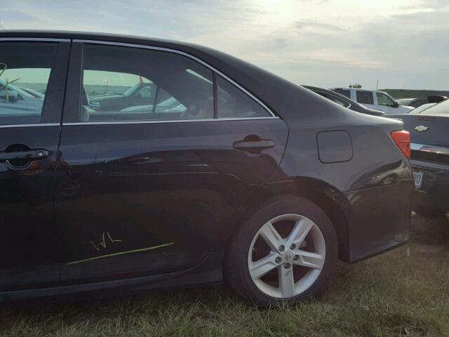 4T1BF1FK4CU122407 - 2012 TOYOTA CAMRY BASE BLACK photo 9