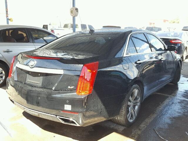 1G6AV5S82E0196569 - 2014 CADILLAC CTS VSPORT BLACK photo 4