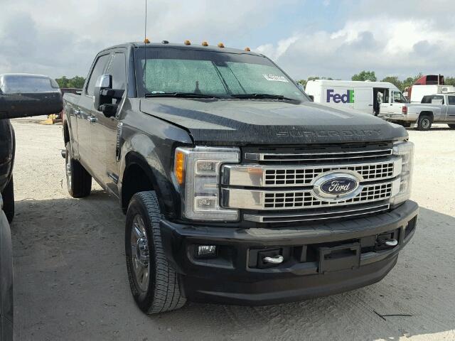 1FT8W3BT1HEC85008 - 2017 FORD F350 SUPER BLACK photo 1