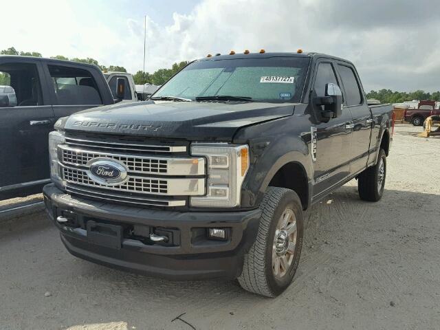 1FT8W3BT1HEC85008 - 2017 FORD F350 SUPER BLACK photo 2