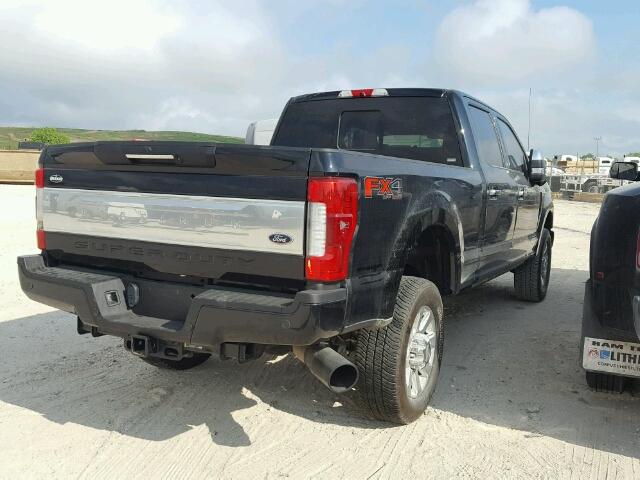 1FT8W3BT1HEC85008 - 2017 FORD F350 SUPER BLACK photo 4