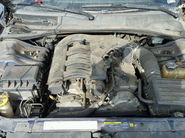 2B3KA43G66H318264 - 2006 DODGE CHARGER BLUE photo 7