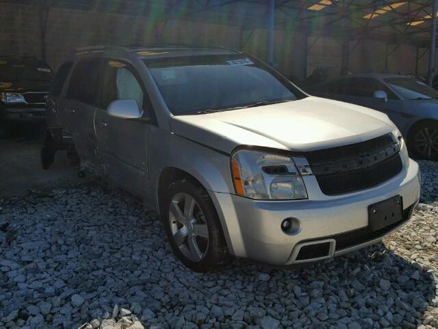 2CNDL937086339751 - 2008 CHEVROLET EQUINOX SP SILVER photo 1