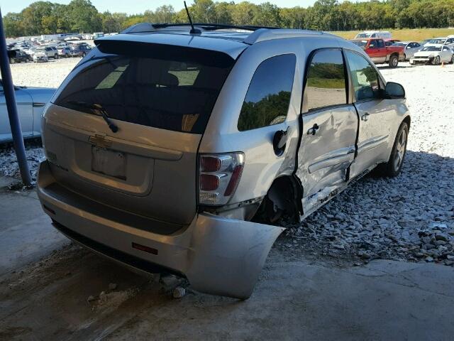 2CNDL937086339751 - 2008 CHEVROLET EQUINOX SP SILVER photo 4