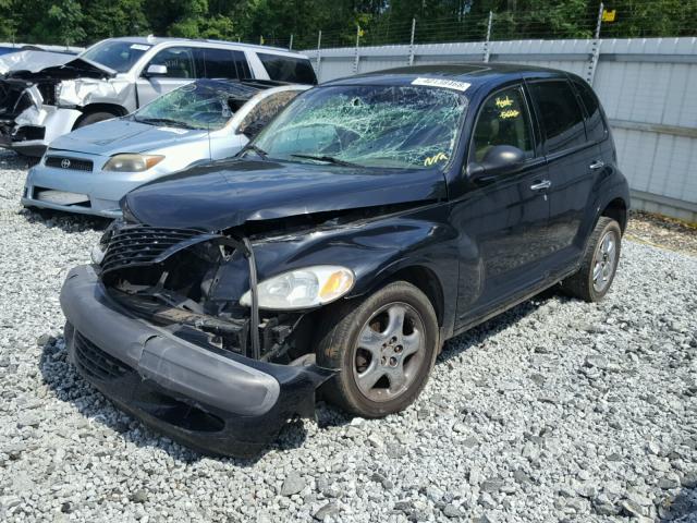 3C8FY4BB91T531807 - 2001 CHRYSLER PT CRUISER BLACK photo 2