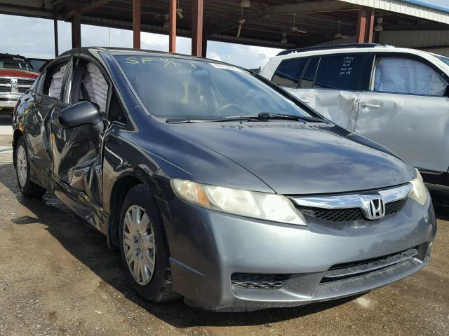 2HGFA16329H335592 - 2009 HONDA CIVIC VP CHARCOAL photo 1