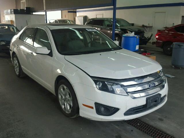 3FAHP0HA4BR343639 - 2011 FORD FUSION SE WHITE photo 1